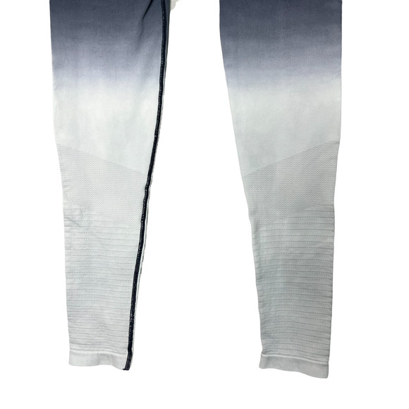 Zyia Active Size XS Ombre Leggings Seamless High Rise Black/White - Picture 4 of 7